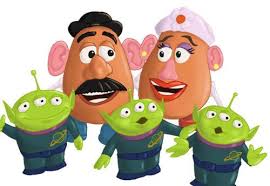 Mr Mrs Potato Head Toy Story Disney Fan Art Toy Story 3