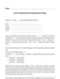 Contoh surat pernyataan pelunasan hutang pada bank. Contoh Surat Perjanjian Hutang Piutang Dengan Jaminan Sertifikat Tanah Nusagates