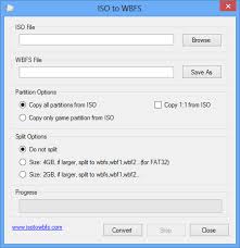 Evita las consecuencias de las pérdidas accidentales de datos con este gestor de sistemas de archivo wbfs para windows. Iso To Wbfs 1 0 Download Free Isotowbfs Exe