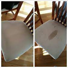 Run the steam cleaner over the fabric in a grid like fashion until all the areas of the chair are covered. Cleaning Dining Room Chairs Spray Blue Windex Then Brush Out Stains Let Air Dry Do Not Soak Dining Room Chairs Dining Chair