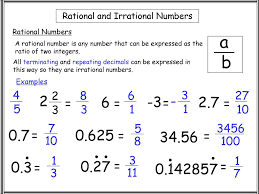 rational and irrational numbers ppt download