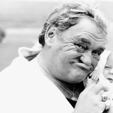 Les Dawson with Son Stuart in the Garden 1960s. Prints from Memory Lane