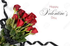 Photostock utilizes apis from a couple of stock photograph suppliers and accumulates pictures in a single spot for simple review and download. Happy Valentines Day Bouquet Of Red Roses On White Background With Sample Text Stock Photo Picture And Royalty Free Image Image 35571985