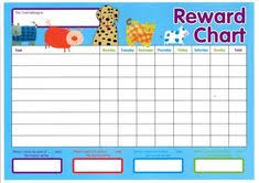 137 Best Printable Reward Charts Template Images In 2019