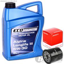 Engine oil nissan almera fast and free shipping available car parts for all car makes and models the biggest brands at the best prices more than 500.000 car parts available. Olfilter Herth Buss Jakoparts 5 Liter Motorol 5w 30 Longlife Ecoparts Alpine