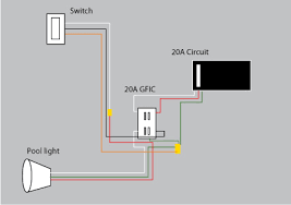 The diagram shows how the wiring works. Pool Light Wiring Diagram Included Doityourself Com Community Forums