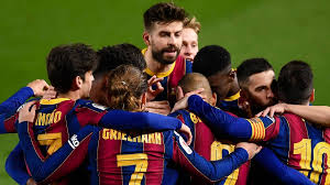 What is delaying messi's return to barcelona? Fc Barcelona Nach Sieg Uber Sevilla Im Pokalfinale In Spanien