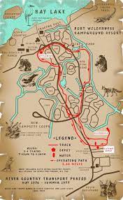 It can get a bit overwhelming, but cast members are always willing to help get you where you need to be! Fort Wilderness Map 1976 1977