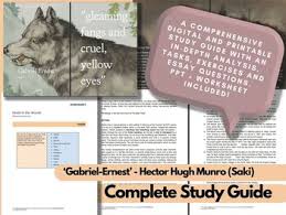 'Gabriel-Ernest' by Hector Hugh Munro Saki