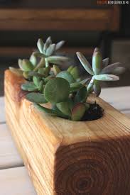 Diy Scrap Wood Succulent Planter Tutorial Rogue Engineer Succulent Planter Diy Wood Succulent Planter Scrap Wood Crafts