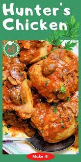 Chicken Chasseur French Hunter S Chicken 24bite Recipes Recipe In 2021 Easy Chicken Dinners Best Chicken Recipes Gourmet Chicken