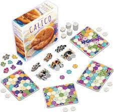 In calico, players compete to sew the coziest quilt as they collect and place patches of different colors and patterns. Alderac Entertainment Group Aeg Calico Board Games Amazon Canada