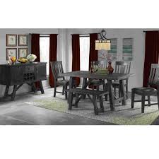 Dining room sets under 500 s ashley purchased a set for 5000. Rent To Own Elements International 7 Piece Cash Dining Room Collection With Server At Aaron S Today
