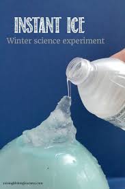 Diy christmas tree magnet maze laughing kids learn has shown the easiest way of using science and now it is easy to blow balloons. Instant Ice Winter Science Experiment For Kids