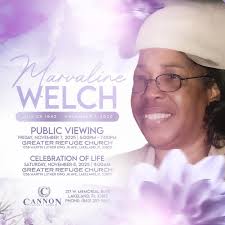 Ms. Marveline Welch 🌹 A rose has been plucked from our garden, its fr...