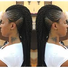 Mohawk Braid Frisuren Braid Frisuren Mohawk Blackhairstyles Braided Mohawk Hairstyles Braided Mohawk Black Hair Mohawk Hairstyles
