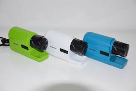 Elektrischer Allesscharfer Seas 20 B1 In 3 Farben Grun Turkis Und Weiss Messer Scharfen Elektrisch Schleifstein Ele Messer Scharfen Kuchen Helfer Haushalt