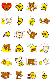 Here At Last Kiiroitori Steals The Spotlight In This New Animated Sticker Set The Lemon Design Will Make Yo Cartoon Stickers Line Sticker Rilakkuma Wallpaper