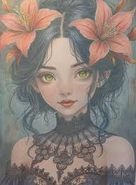 Flowers and Whimsy by C.L. Aldridge