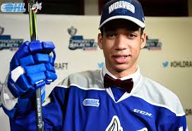 Welcome to la quinton byfield! Top Pick Quinton Byfield Commits To Wolves Ontario Hockey League