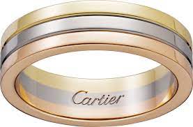 Wedding Band White Gold Yellow Gold Pink Gold Cartier Wedding Bands Mens Wedding Bands Unique Mens Wedding Rings