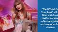 Taylor Swift to release ‘Official Eras Tour Book’ on Black Friday