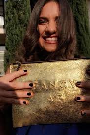 Fancy AF Clutch by Milly Handbags