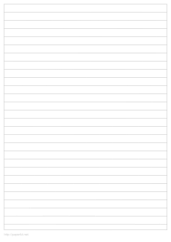 Microsoft word offers several options for opening a new document. 32 Printable Lined Paper Templates á… Templatelab