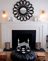 See more ideas about white fireplace, home decor, home. Fireplace Mirror Contemporary Living Room House Of Honey White Fireplace White Wash Brick Fireplace Fireplace Mirror