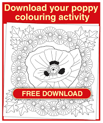 Royal british legion poppy on shirt selective colour image stock photo alamy. Lest We Forget Download Your Free Remembrance Sunday Poppy Colouring Activity Sheet Inyourarea