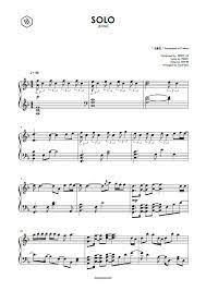 Jennie Solo Doopiano Piano Notes Songs Violin Sheet Music Piano Music Notes