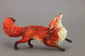 Stunning Animal Sculptures Made Out Of Velvet Clay Vuing Com Animal Sculptures Clay Art Clay Animals Constructed like fine furniture using three lap joints.