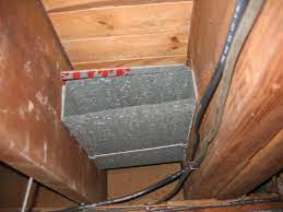 Ductwork passing through non fire rated walls and floors will be adequately supported on either side. Building Cavities Used As Supply Or Return Ducts Internachi