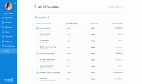 Chart Of Accounts List View