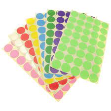 Circle labels are ideal for business and personal labeling projects alike. Coloured Circle Stickers Promotions
