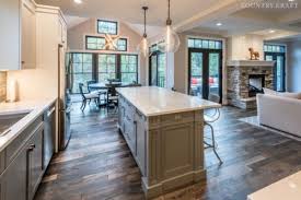 Gauntlet gray sw 7019 sherwin williams grey kitchen island paint. Two Toned Kitchen Cabinets Mechanicsburg Pennsylvania