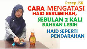 Kalau saya beranggapan itu darah istihadhah, karena warnanya yang merah dan tidak berbau busuk. Resep Jsr Cara Mengatasi Haid Berlebih Sebulan 2 Kali Atau Seperti Pendarahan Youtube