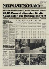 Über das stimmrecht zur freiheit bis zu diesem erfolg war es ein. Lemo Objekt Zeitung Neues Deutschland Zu Den Kommunalwahlen