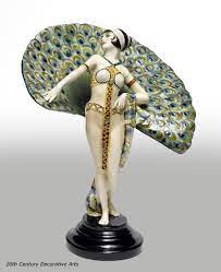 Find many great new & used options and get the best deals for katzhutte hertwig vintage art deco 1930s lady dancer figurine figure 912 model at the best online prices at ebay! A Rare Art Deco Ceramic Figure By Paul Philippe For Goldscheider Austria Circa 1924 25 Art Deco Architecture Art Deco Sculpture Art Deco Era