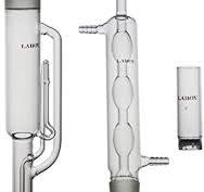 Laboy Glass Soxhlet Extraction Apparatus Set 34/45 with Soxhlet Extraction  Tube,Allihn Condenser & Extraction Thimble Apparatus Set Essential Oil ...