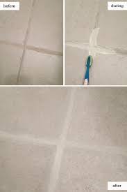 Cleaning Brightening And Resealing Grout In The Bathroom Really Need To Do This In Our Master Bath Grout Renew Master Bathroom Grout Cleaner