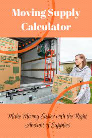 How Many Boxes Do I Need Moving Supplies Calculator Moving Supplies Moving College Move
