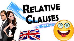 A relative clause is a clause which tells us more about a noun or a noun phrase. Relative Clauses English Grammar Videos Youtube