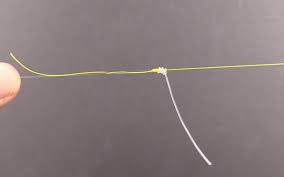 Sambung tali benang & braided8. Kelas Asas Memancing Ikatan Double Uni Knot Umpan