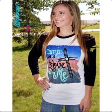 crazy train carrying your love baseball raglan boutique