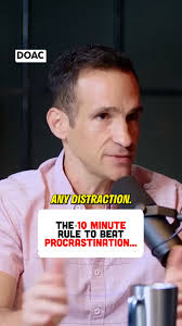 Nir Eyal reveals the 10-minute rule to beat procrastination... ⏱️