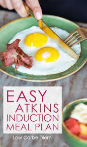 Easy Atkins Induction Meal Plan No Recipes Needed Just Basic Whole Food Combinations Choose From Atkins Meal Plan Atkins 40 Meal Plan Atkins Diet Food List