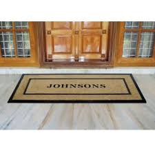 Is there a charcoal product available in door mats? Dirtbuster Single Picture Frame Black 24 In X 57 In Coir With Rubber Border Door Mat Simple House Real Simple The Home Depot