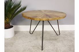 Sold and shipped by furniture domain. Modern Rustic Coffee Table With Wooden Top
