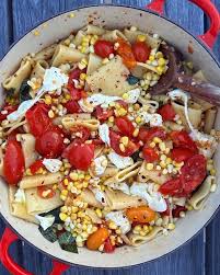 Summer Corn Tomato Pasta Recipe | Dan Pelosi aka GrossyPelosi